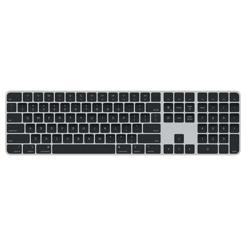 Беспроводная клавиатура Apple Magic Keyboard with Touch ID and Numeric Keypad Black