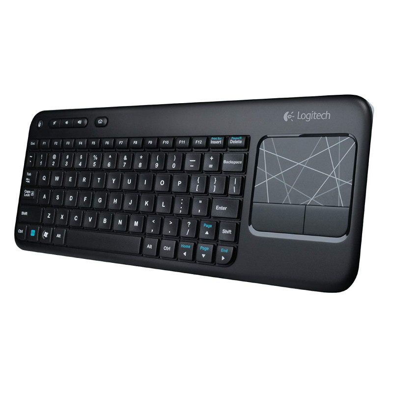 Беспроводная сенсорная клавиатура Logitech K400 со встроенной сенсорной панелью Multi-Touch