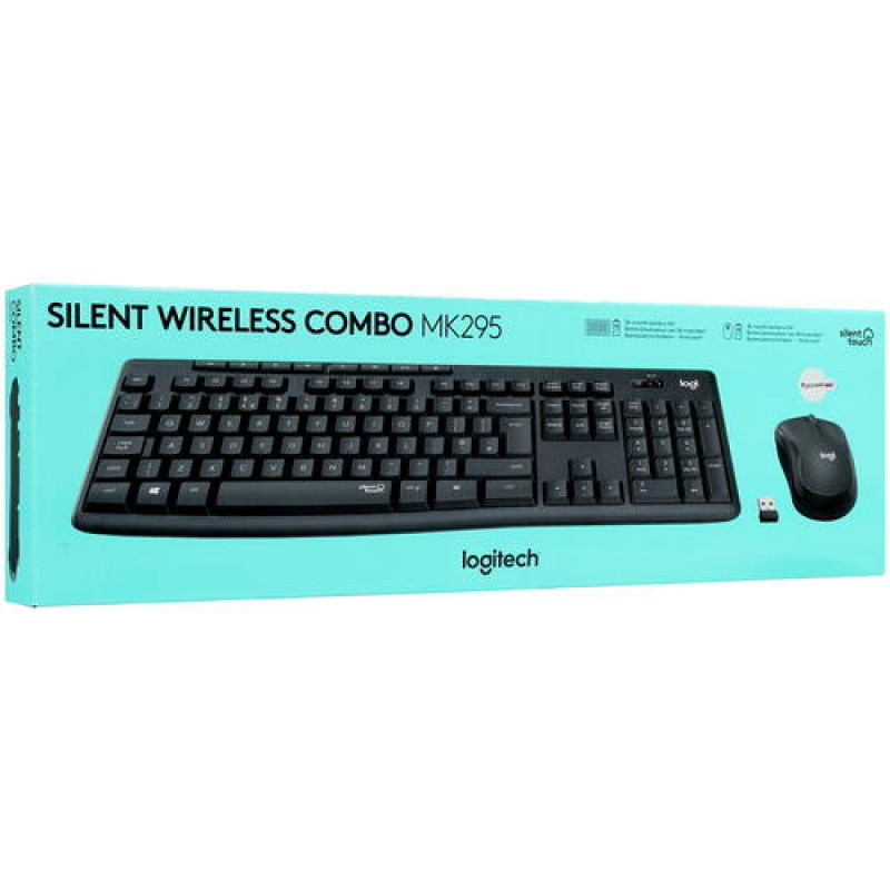 Беспроводная клавиатура и мышь Logitech MK295