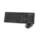 Клавиатура и мышь A4TECH 4200N (GK-92+G3-220N) V-TRACK WIRELESS KEYBOARD+MOUSE SET USB BLACK US+RUSSIAN