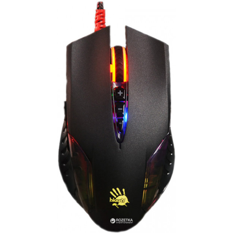 Игровая мышь A4Tech Bloody Q50 Neon XGlide USB