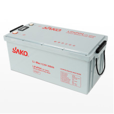 Аккумулятор LiFePO4 SAKO Li-Max 12,8 В 300 А·ч, 3,84 кВт·ч