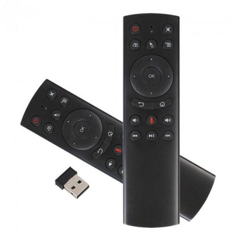 Аэро-мышь с микрофоном Air Mouse G20S (2.4GHz)