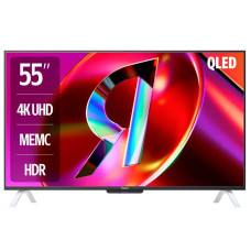 Телевизор Яндекс ТВ Станция с Алисой на YandexGPT QLED 4K UHD 55"