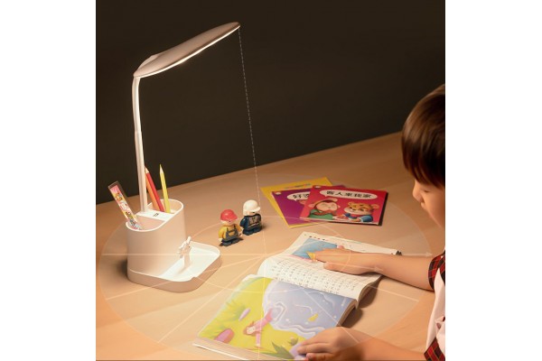 Подставка для ручек и настольная лампа