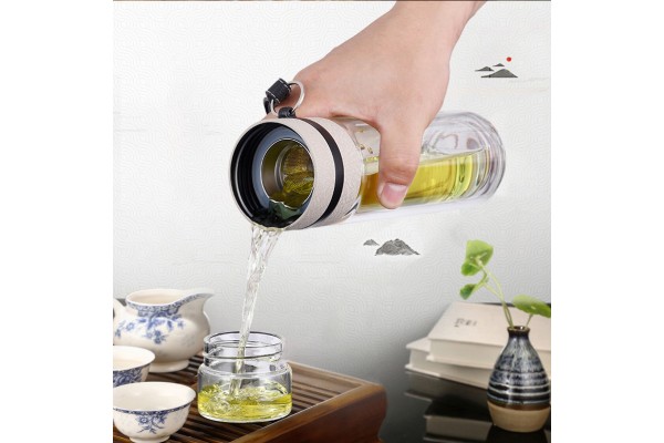 Бутылка для воды 500ml (стекло)