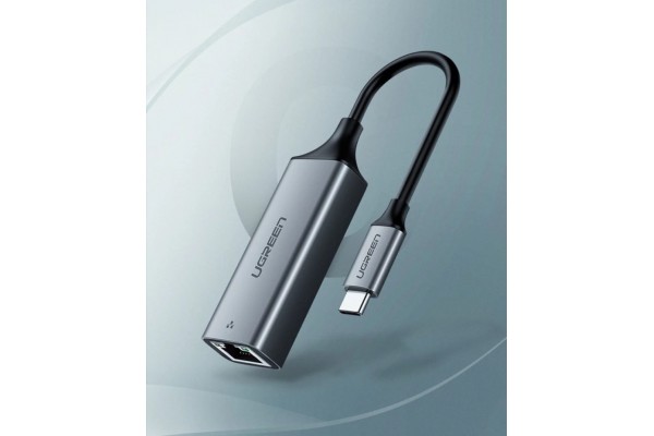 Конвертер сигнала UGreen USB-C to 10/100/1000bps Ethernet Adapter (50737)
