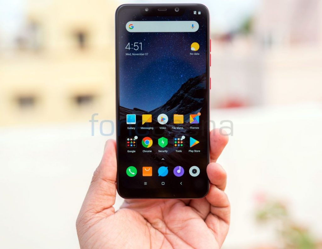 Pocophone F1 получил стабильную сборку MIUI 11