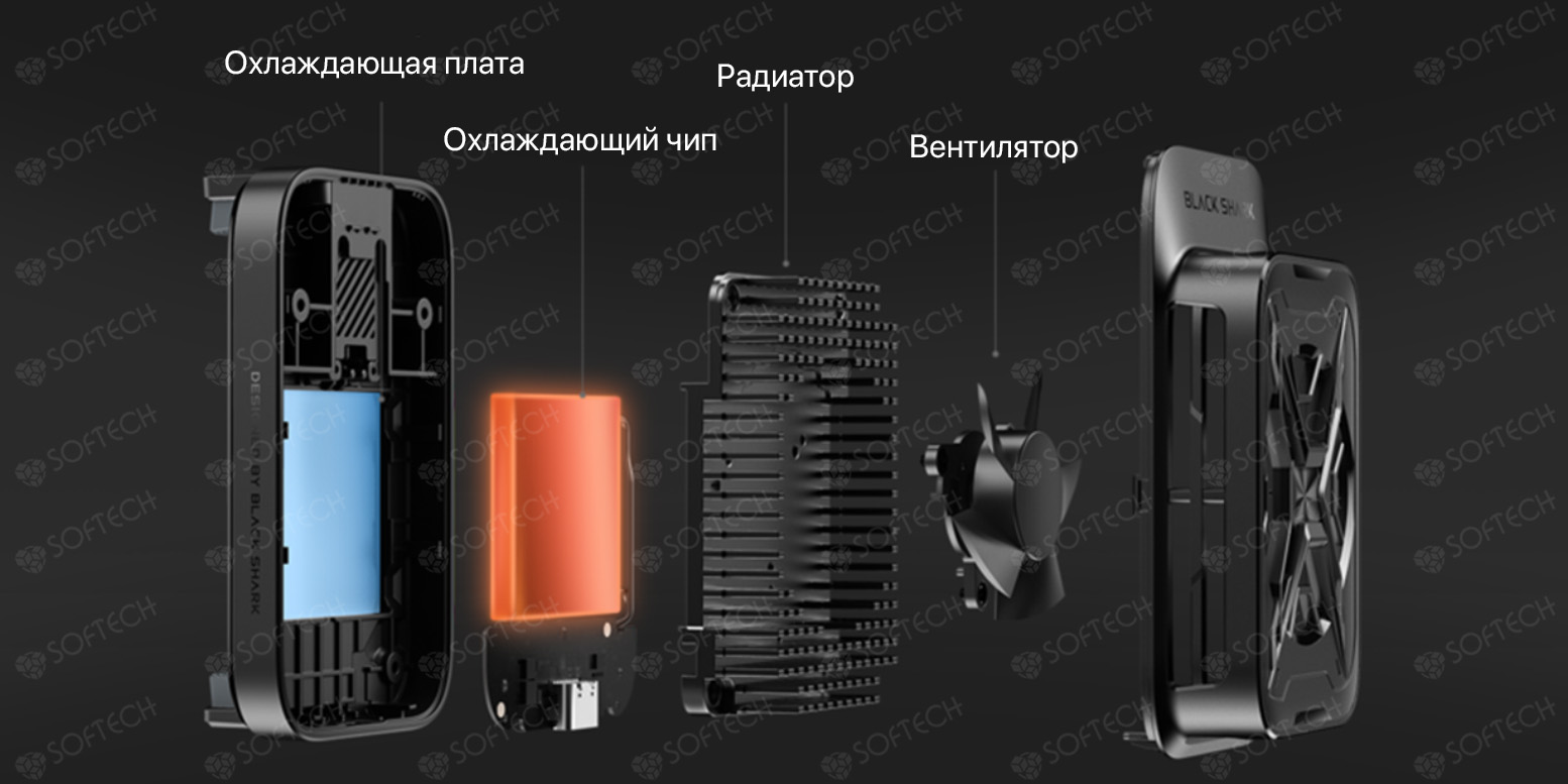 ⚡Игровой кулер Black Shark купить в Бишкеке - SOFTECH.KG