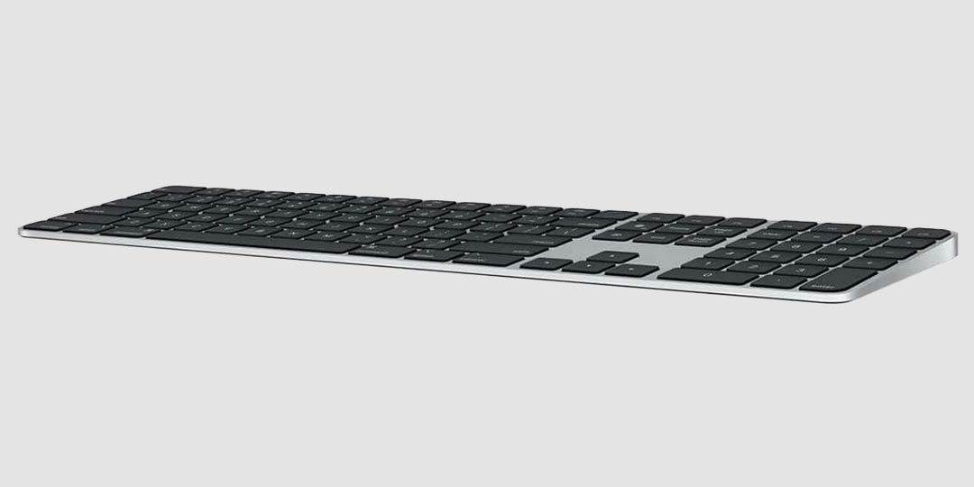 Apple keyboard grey