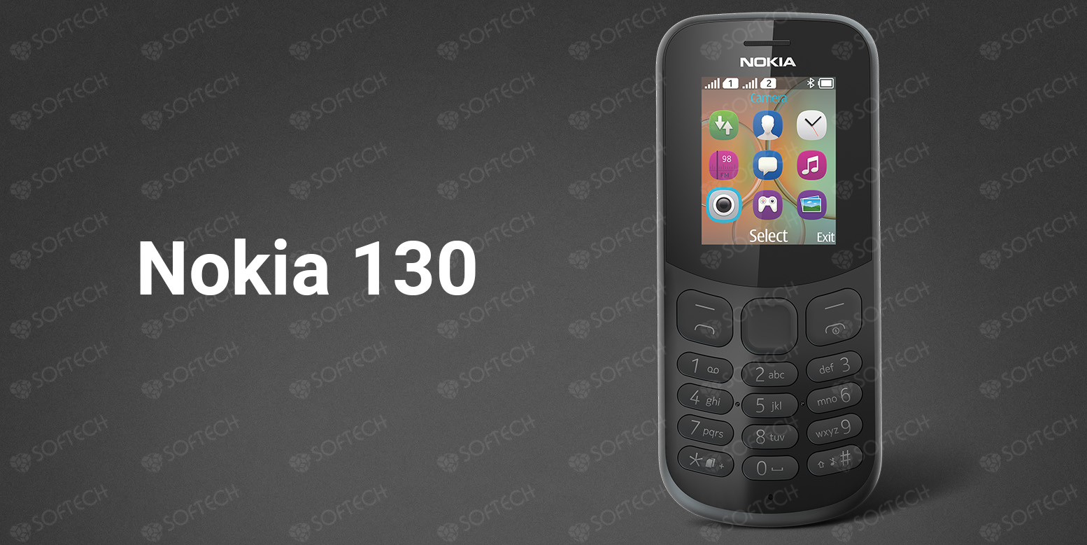 ⚡Кнопочный телефон Nokia 130 Dual SIM купить в Бишкеке - SOFTECH.KG