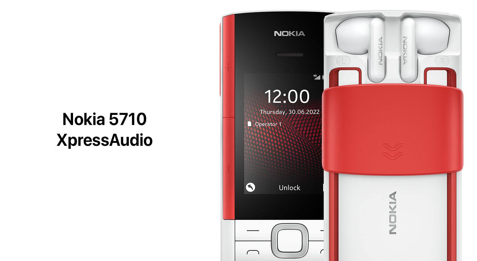 ⚡Кнопочный телефон Nokia 5710 XpressAudio купить в Бишкеке - SOFTECH.KG