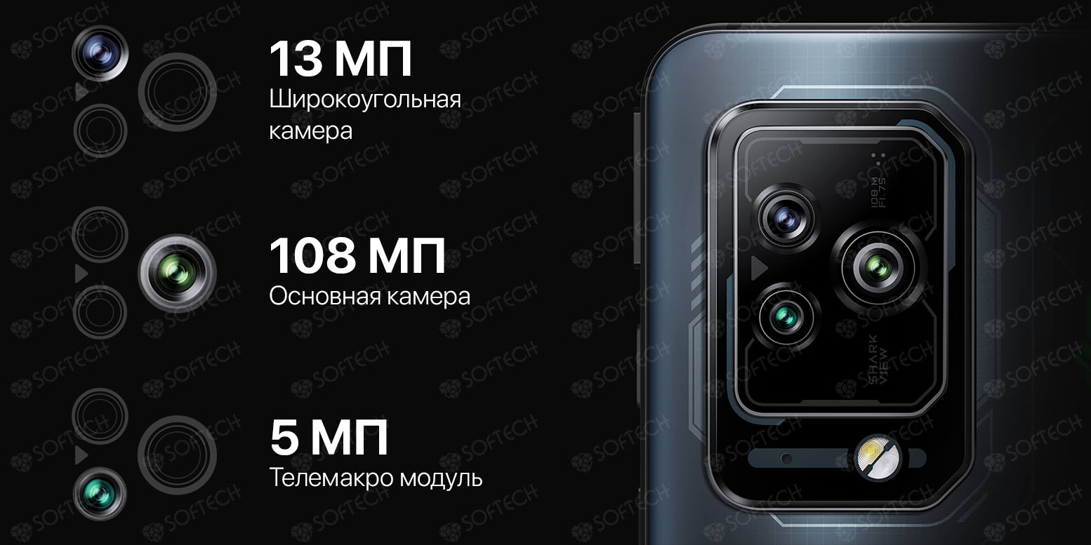 ⚡Xiaomi Black Shark 5 Pro (12+256GB) EU низкая цена в Бишкеке - SOFTECH.KG